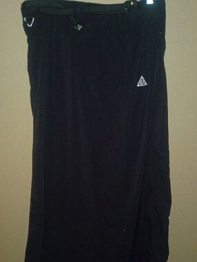 Nike Black ACG Athletic Skirt with Drawstring Waist
